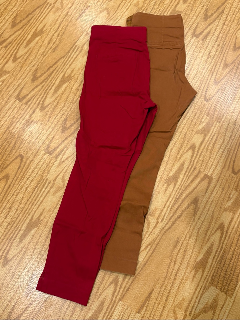 Red and Brown Leggings